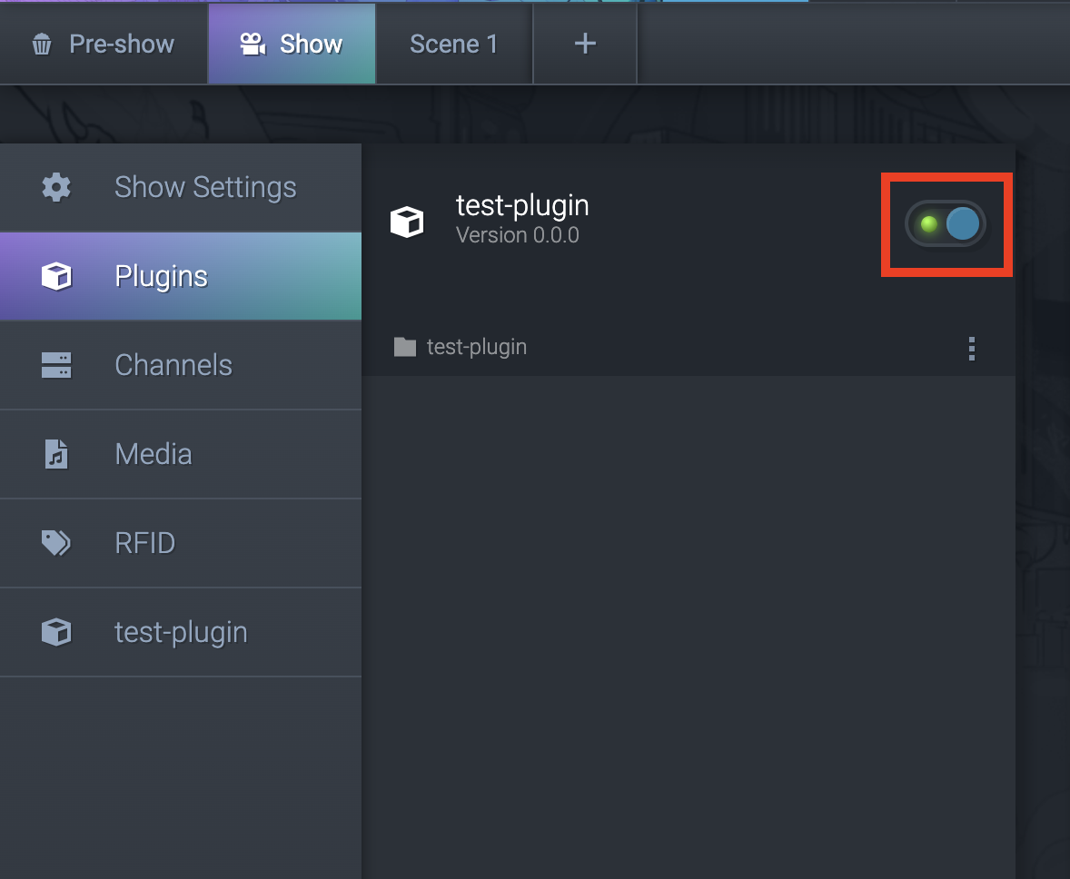 Enabling COGS plugin